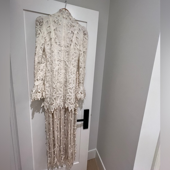 Zimmerman Wavelength Fringed Seashell Gown - Picture 4 of 5